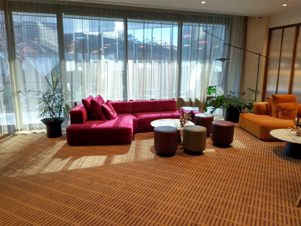 Sitting area at Executive Lounge